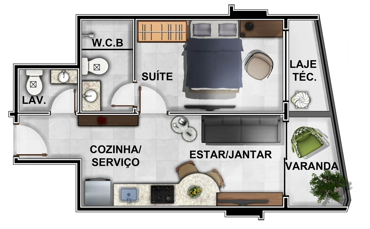 Terminação 10 — 38,40 m²