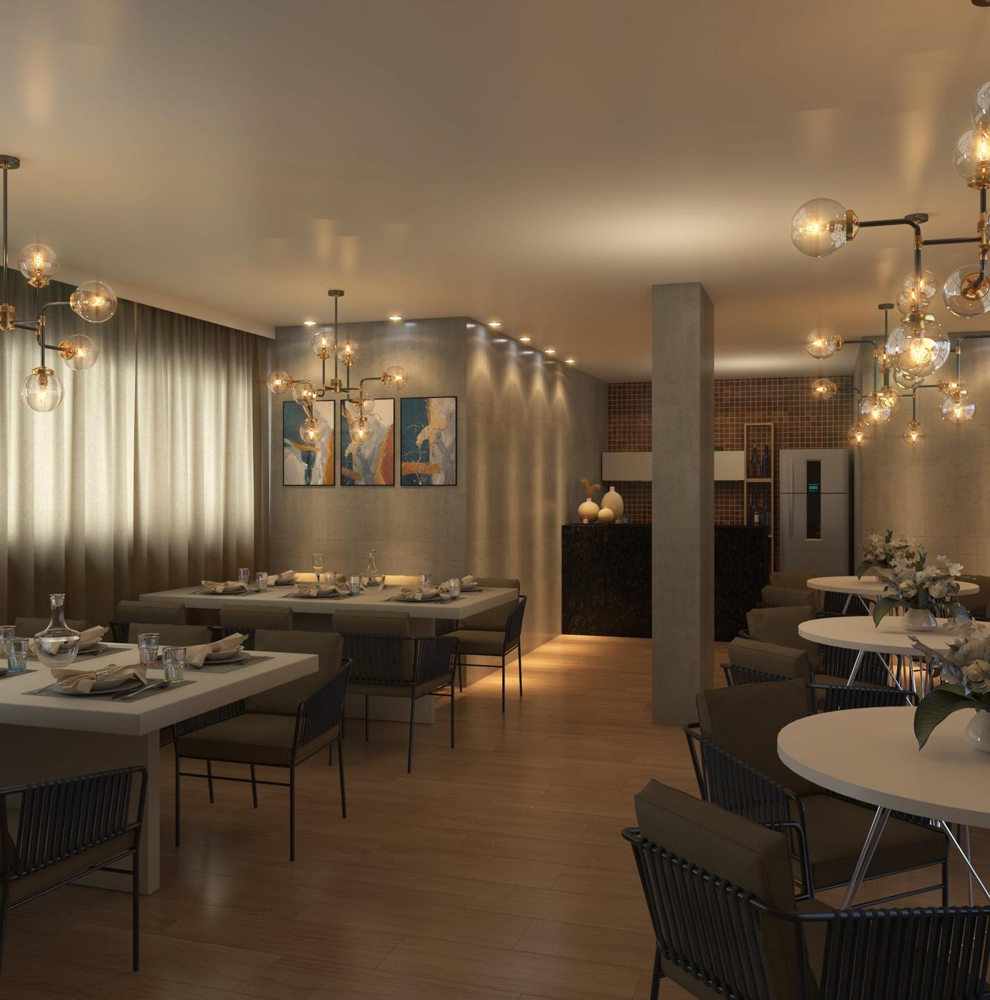 Espaço gourmet do Ethos Residence 2