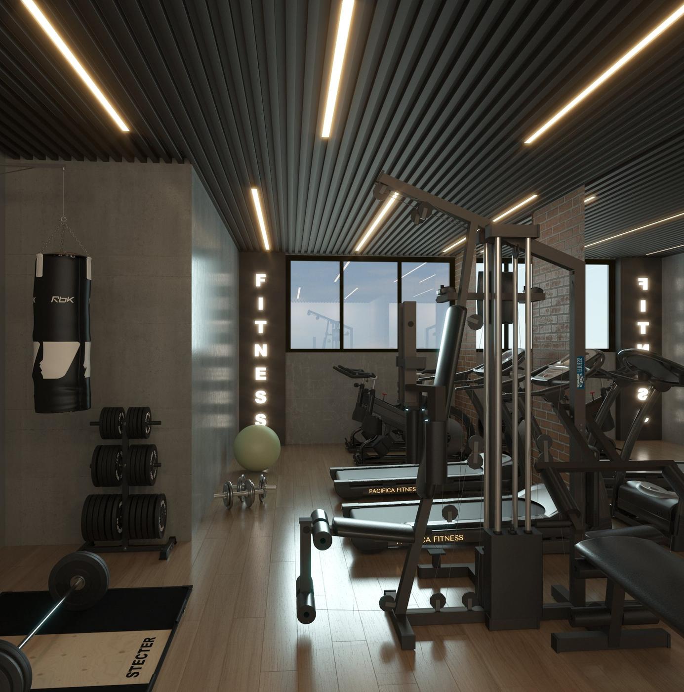 Espaço fitness do Ethos Residence 2