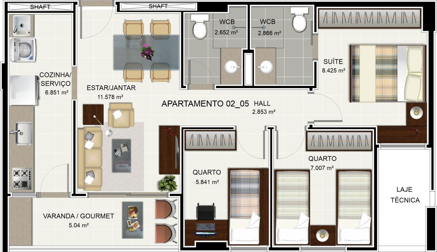 Apartamento 02/05