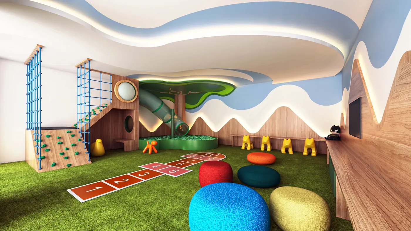 Espaço kids do Sun